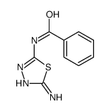 N-(5-amino-1,3,4-thiadiazol-2-yl)benzamide结构式