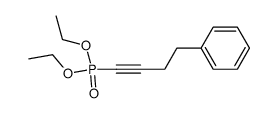 4-Phenyl-1-butinphosphonsaeure-diethylester结构式