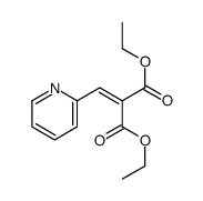 diethyl 2-(pyridin-2-ylmethylidene)propanedioate结构式