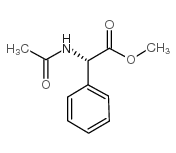 乙酰基-L-苯基甘氨酸甲酯结构式