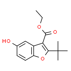 ethyl 2-(tert-butyl)-5-hydroxybenzofuran-3-carboxylate picture