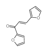 1,3-bis(2-furyl)prop-2-en-1-one结构式