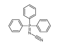 (triphenyl-λ5-phosphanylidene)cyanamide结构式