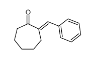 2-benzylidene-cycloheptanone Structure