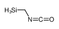 isocyanatomethylsilane Structure