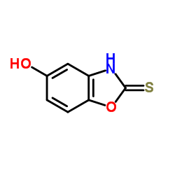 5-methoxy-3H-benzooxazole-2-thione structure