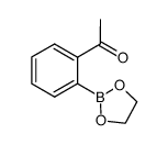 1-(2-(1,3,2-dioxaborolan-2-yl)phenyl)ethan-1-one Structure