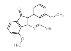 5-Amino-4,7-dimethoxy-11H-indeno(1,2-c)isoquinolin-11-one picture