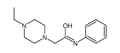 2-(4-ethylpiperazin-1-yl)-N-phenylacetamide Structure