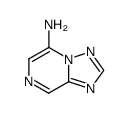 [1,2,4]Triazolo[1,5-a]pyrazin-5-amine结构式