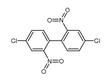 4,4'-dichloro-2,2'-dinitro-1,1'-biphenyl结构式