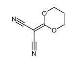 2-(1,3-dioxan-2-ylidene)propanedinitrile结构式