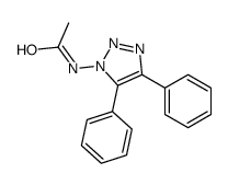 N-(4,5-diphenyltriazol-1-yl)acetamide结构式