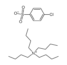 tetrabutylammonium 4-chlorobenzenesulfonate结构式