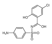 N-(4-aminophenyl)sulfonyl-5-chloro-2-hydroxybenzamide Structure