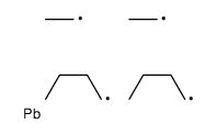 dibutyl(diethyl)plumbane结构式