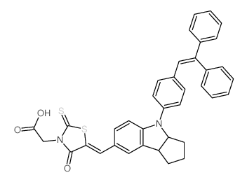 吲哚啉D-102染料结构式