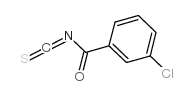 3-Chlorobenzoyl isothiocyanate Structure