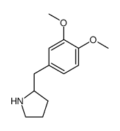 2-(3,4-dimethoxy-benzyl)-pyrrolidine Structure