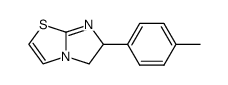 6-(P-TOLYL)-5,6-DIHYDROIMIDAZO[2,1-B]THIAZOLE Structure