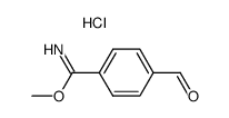 4-Methoxyiminocarbonylbenzaldehyd-Hydrochlorid结构式