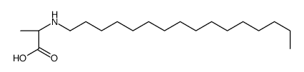 (2S)-2-(hexadecylamino)propanoic acid结构式