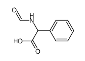 N-formyl-DL-α-phenylglycine Structure