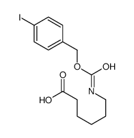 6-[[[(4-Iodophenyl)methoxy]carbonyl]amino]hexanoic acid Structure