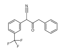 beta-oxo-alpha-[3-(trifluoromethyl)phenyl]benzenebutyronitrile结构式