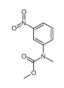 methyl N-methyl-N-(3-nitrophenyl)carbamate结构式