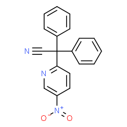 (5-nitropyridin-2-yl)diphenylacetonitrile picture