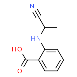 Benzoic acid, 2-[(1-cyanoethyl)amino]-, (-)- (9CI) Structure