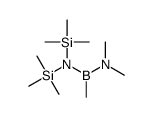 N-[[bis(trimethylsilyl)amino]-methylboranyl]-N-methylmethanamine Structure