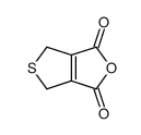 4,6-二氢-1H,3H-噻吩并[3,4-C]呋喃-1,3-二星空app结构式