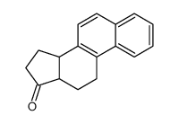 (13S,14R)-11,12,13,14,15,16-hexahydrocyclopenta[a]phenanthren-17-one结构式