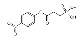 p-nitrophenyl 3-phosphonopropionate结构式