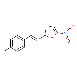 Oxazole, 2-[2-(4-methylphenyl)ethenyl]-5-nitro- (9CI)结构式