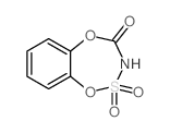 2,2-dioxo-1,5,2λ6,3-benzodioxathiazepin-4-one结构式