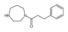 1-Propanone, 1-(hexahydro-1H-1,4-diazepin-1-yl)-3-phenyl structure