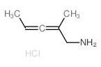 2-methylpenta-2,3-dien-1-amine结构式