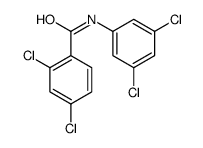 2,4-Dichloro-N-(3,5-dichlorophenyl)benzamide Structure