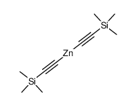 di[1-(3,3-dimethylbut-1-yn)yl]zinc Structure