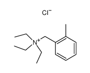 N,N-diethyl-N-(2-methylbenzyl)ethanaminium chloride Structure