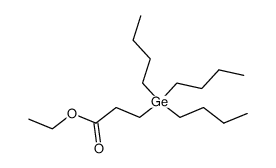 ethyl 3-(tributylgermyl)propionate结构式