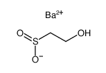 barium 2-hydroxyethanesulfinate结构式