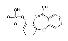 9-(磺氧基)苯甲酸酯[b,f] [1,4]恶唑啉11(10H)-one结构式