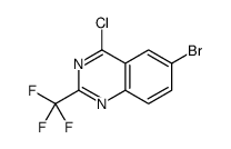 QUINAZOLINE, 6-BROMO-4-CHLORO-2-(TRIFLUOROMETHYL)- picture