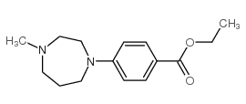 ETHYL 4-(4-METHYL-1,4-DIAZEPAN-1-YL)BENZOATE 97结构式