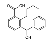 2-butyl-3-[hydroxy(phenyl)methyl]benzoic acid结构式