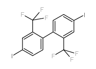 2,2'-DI(TRIFLUOROMETHYL)-4,4'-DIIODOBIPHENYL Structure